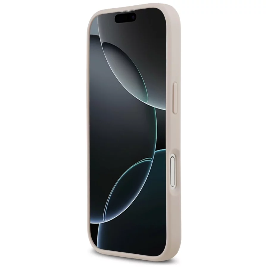 Etui Guess 4G Circle Classic Logo MagSafe na iPhone 17 - różowe