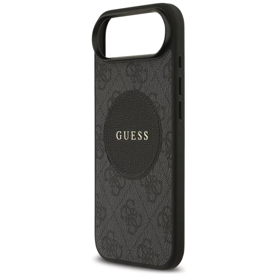 Etui Guess 4G Circle Classic Logo MagSafe na iPhone Air - czarne