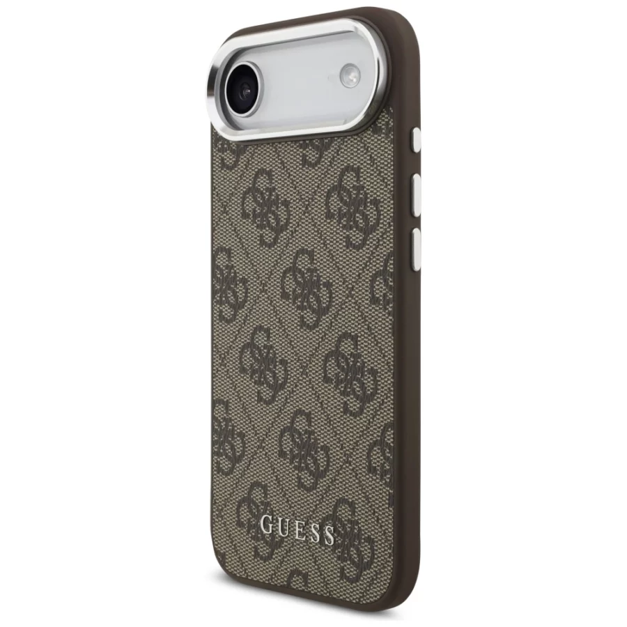Etui Guess 4G Classic Logo MagSafe na iPhone Air - brązowe