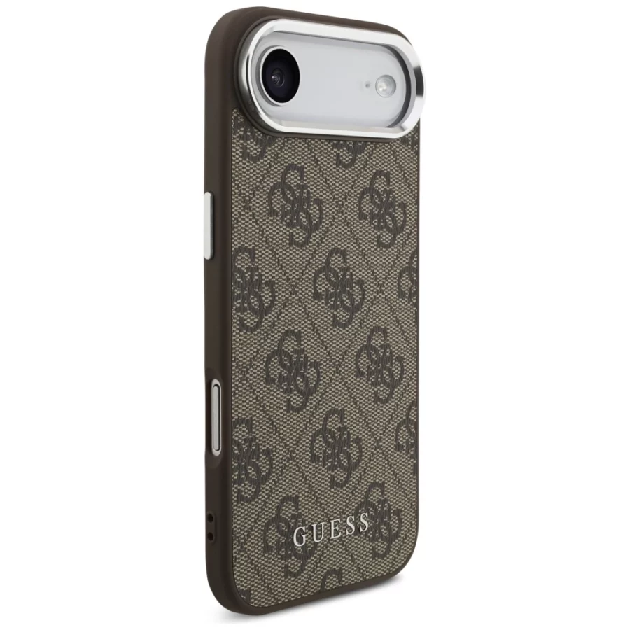 Etui Guess 4G Classic Logo MagSafe na iPhone Air - brązowe
