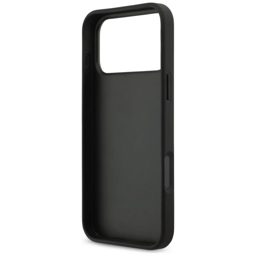 Etui Guess Grained Big 4G & Classic Logo na iPhone 17 Pro Max - czarne