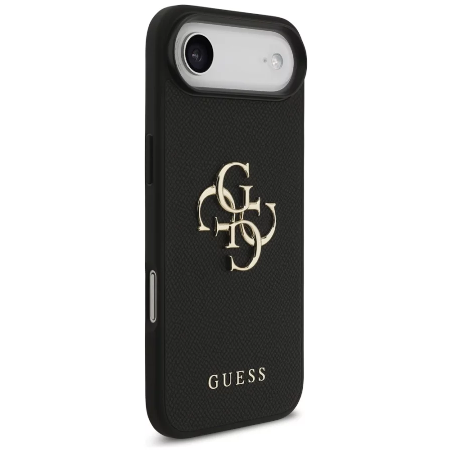 Etui Guess Grained Big 4G & Classic Logo na iPhone Air - czarne