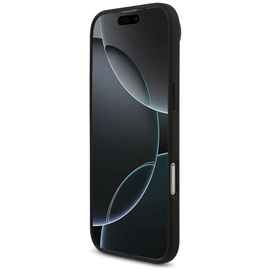 Etui Guess Grained Big 4G & Classic Logo na iPhone Air - czarne