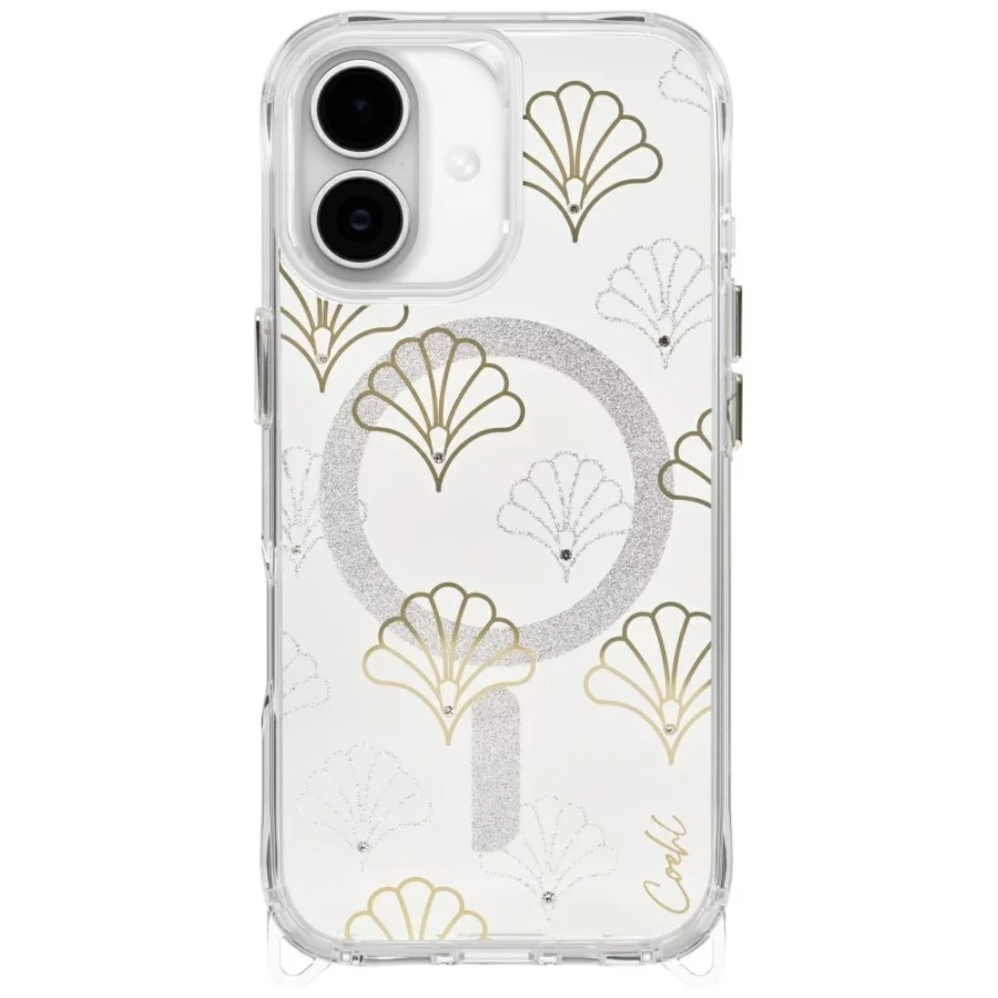 Etui UNIQ Coehl Maree na iPhone 17 Magnetic Charging - srebrne