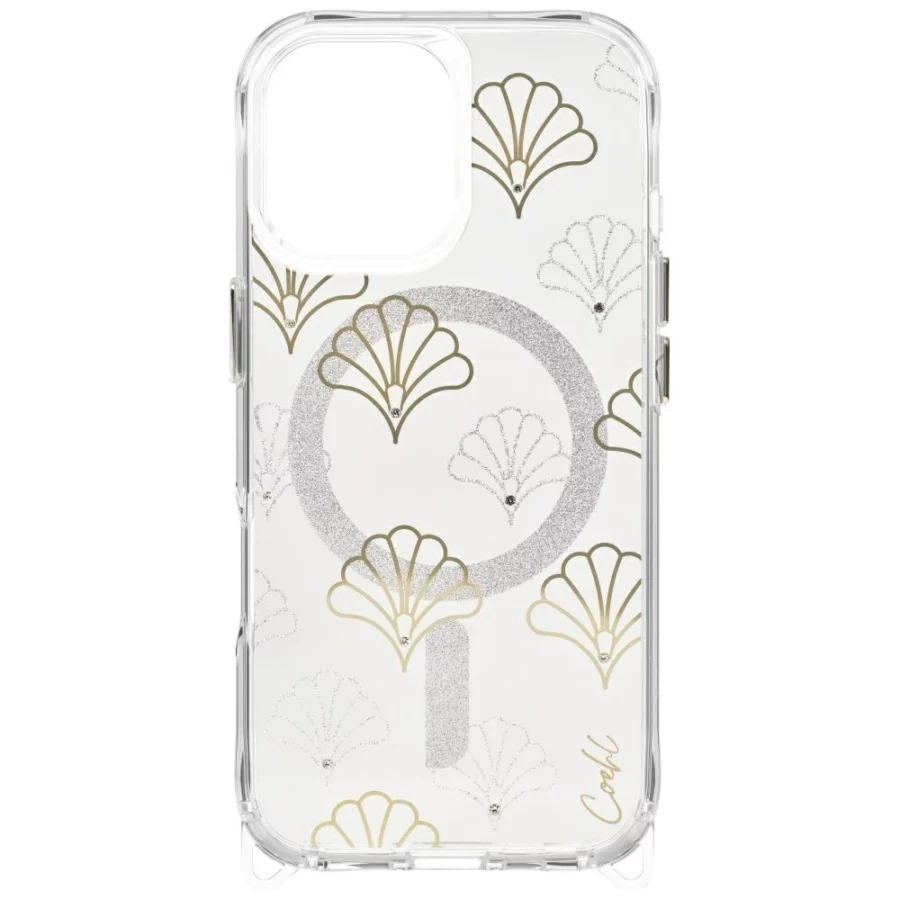 Etui UNIQ Coehl Maree na iPhone 17 Magnetic Charging - srebrne
