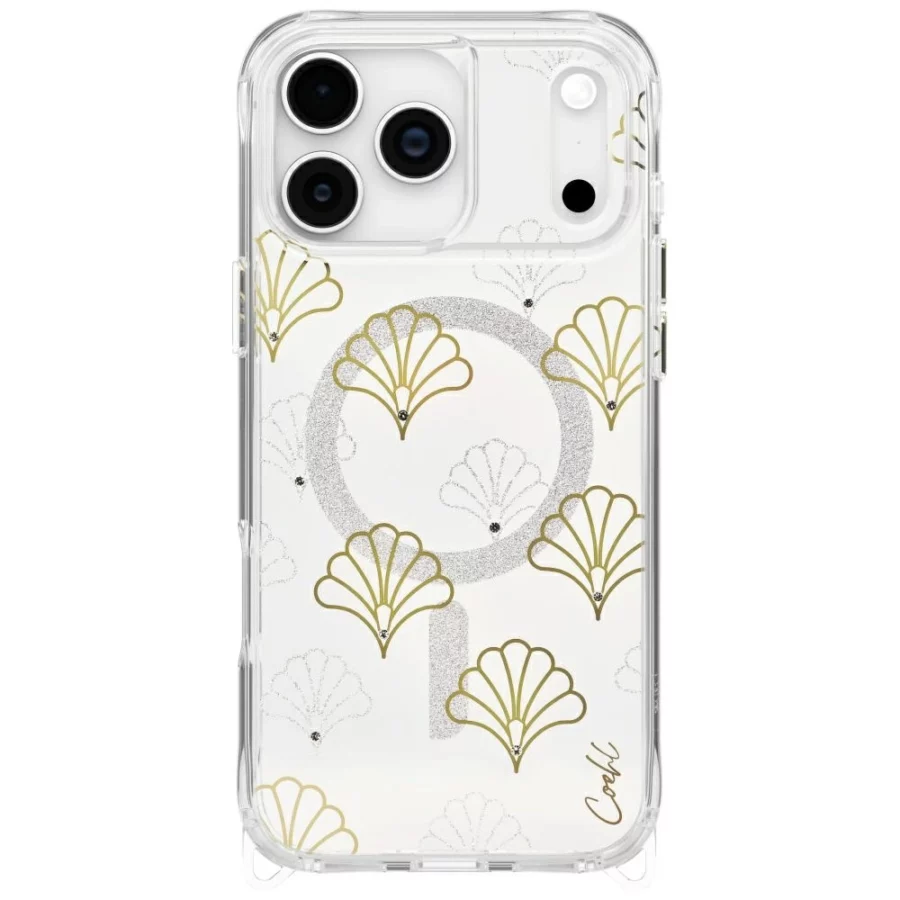 Etui UNIQ Coehl Maree na iPhone 17 Pro Max Magnetic Charging - srebrne