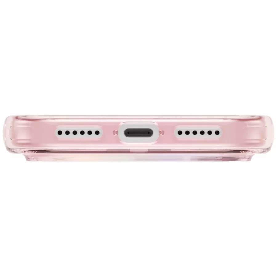 Etui UNIQ Iridescia na iPhone 17 Pro Magclick Charging - wielokolorowe