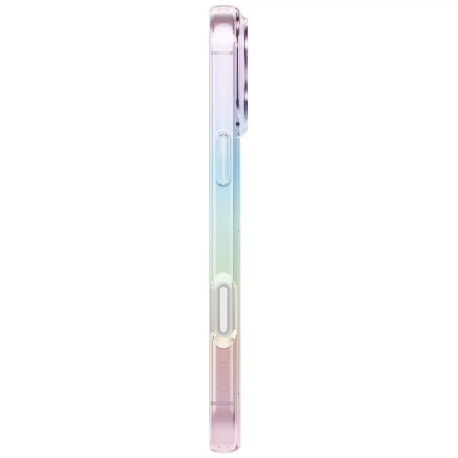 Etui UNIQ Iridescia na iPhone 17 Pro Max Magclick Charging - wielokolorowe