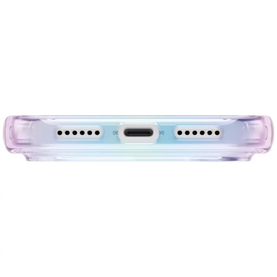 Etui UNIQ Iridescia na iPhone 17 Pro Max Magclick Charging - wielokolorowe