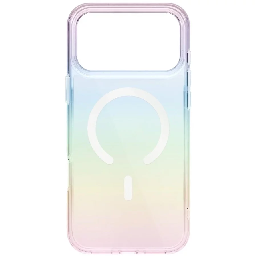 Etui UNIQ Iridescia na iPhone 17 Pro Max Magclick Charging - wielokolorowe