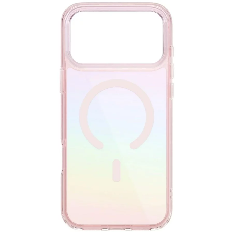 Etui UNIQ Iridescia na iPhone 17 Pro Max Magclick Charging - wielokolorowe