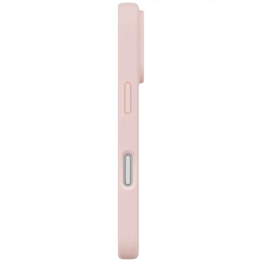 Etui UNIQ Lino na iPhone 17 Pro Magclick Charging - różowe