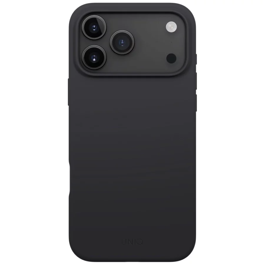 Etui UNIQ Lino na iPhone 17 Pro Magclick Charging - szare