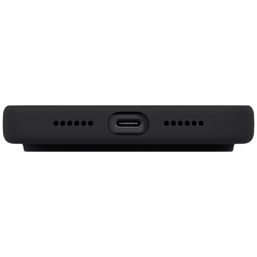 Etui UNIQ Lino na iPhone 17 Pro Magclick Charging - szare