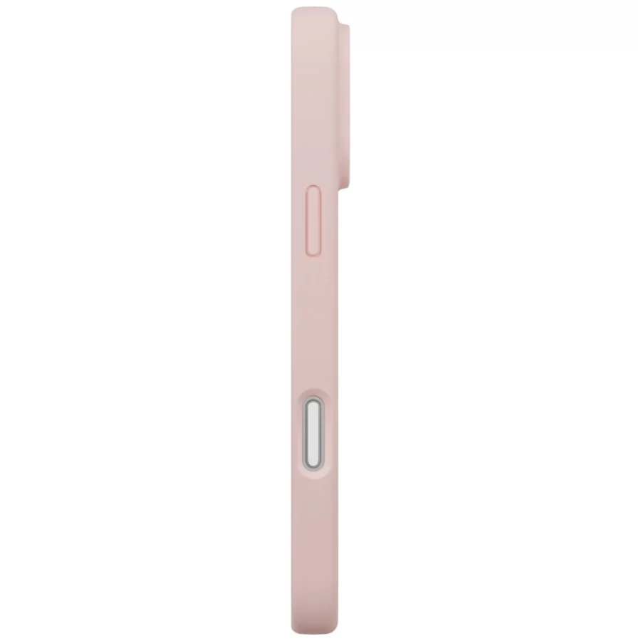 Etui UNIQ Lino na iPhone 17 Pro Max Magclick Charging - różowe