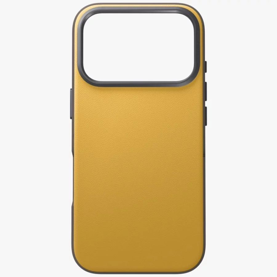 Etui UNIQ Lyden DS na iPhone 17 Pro Magclick Charging - żółto-szary