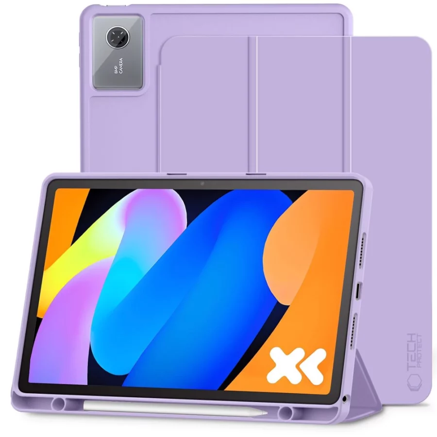 Etui Etui Tech-Protect SmartCase Pen na Lenovo Idea Tab 11.0 TB-336 - fioletowe