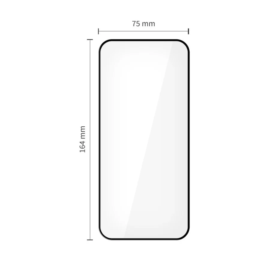 Szkło hartowane Tech-Protect Glass Fit+ 2-pack na Xiaomi Redmi 15 4G / 5G - czarne