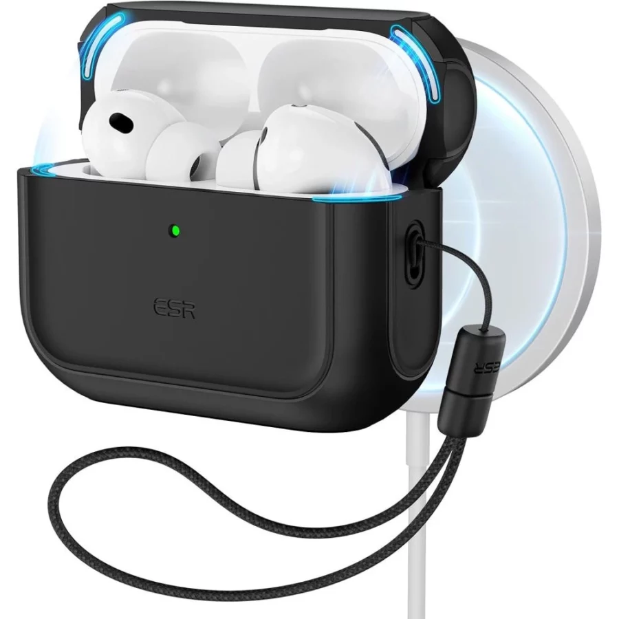 Etui ESR Orbit HaloLock MagSafe na AirPods Pro 3 - czarne