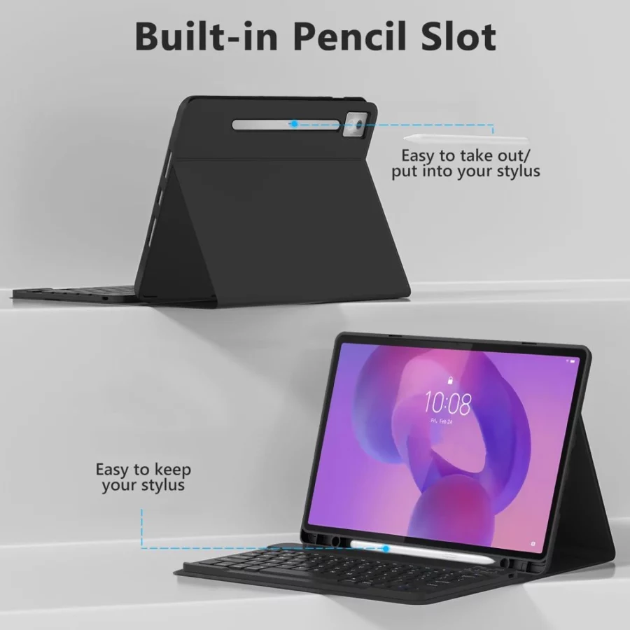 Etui Tech-Protect SC Pen na Lenovo Idea Tab Pro / Pro Mt 12.7 TB-373 - czarne