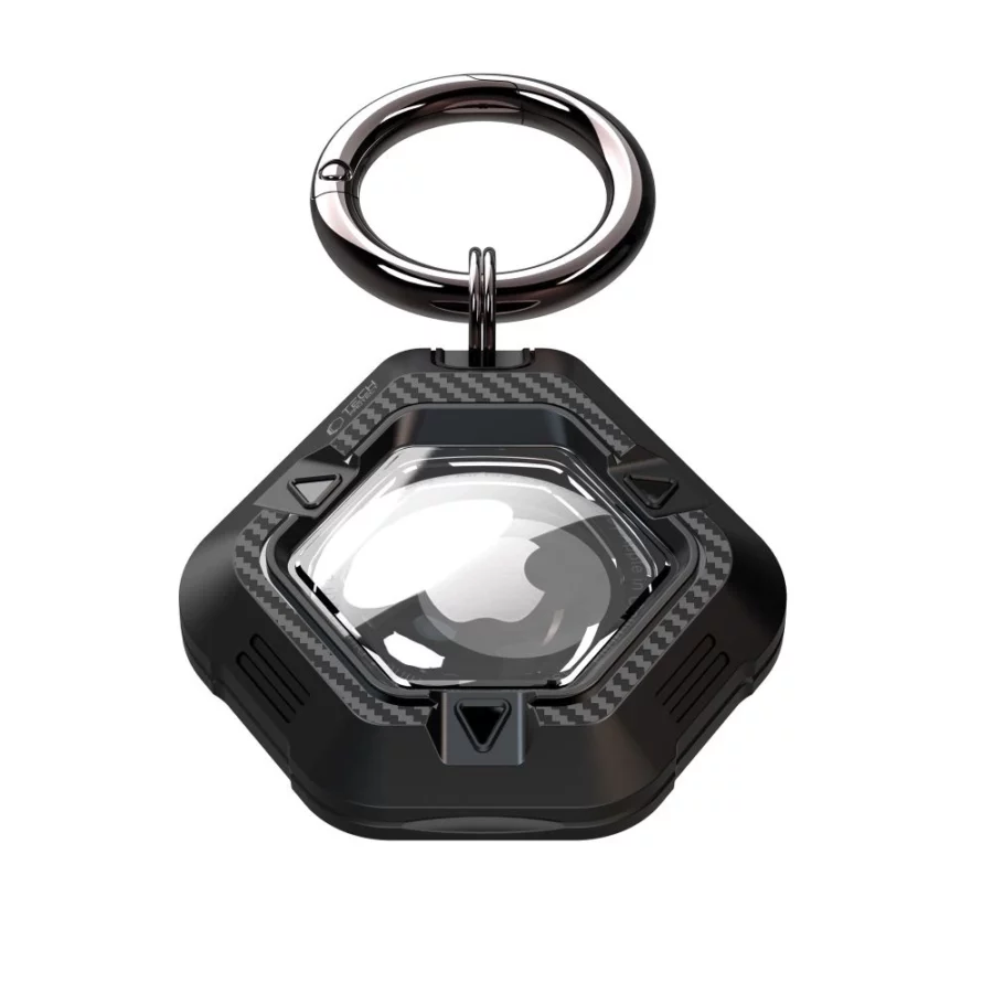 Etui Tech-Protect Defense na Apple AirTag 1 / 2 - czarne