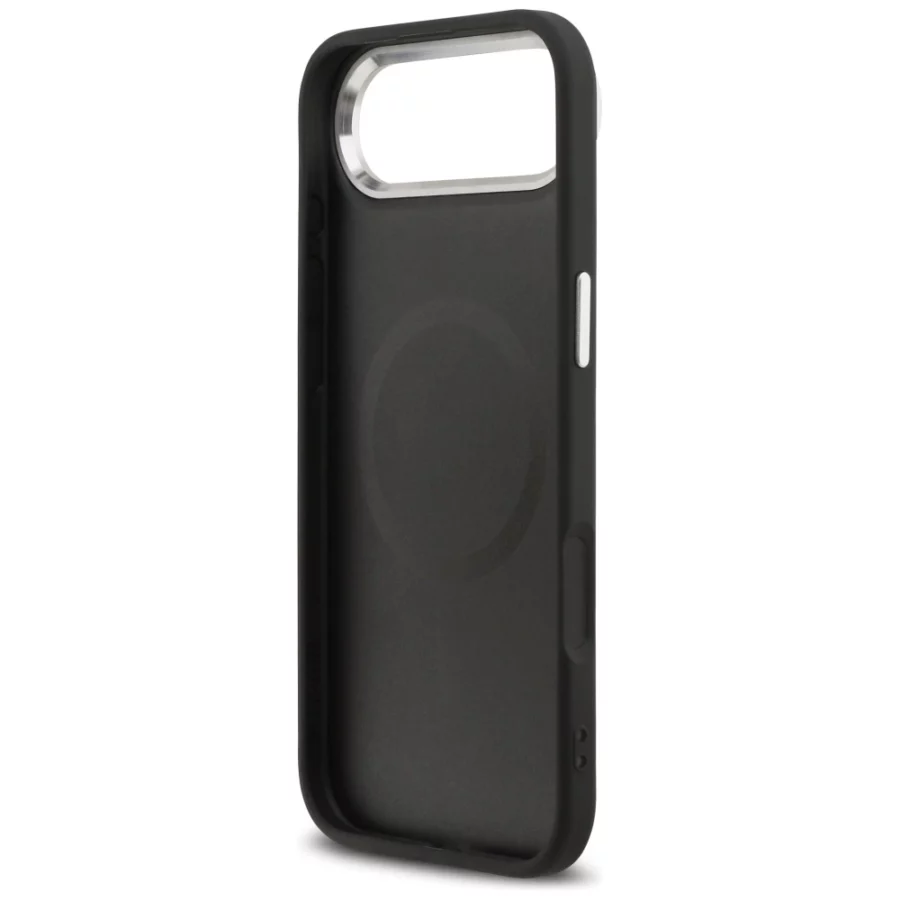 Etui Guess Classic Logo MagSafe na iPhone Air - czarne