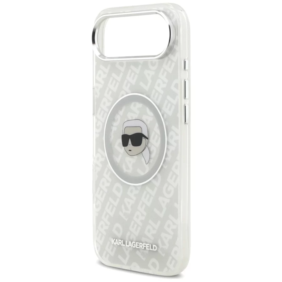 Etui Karl Lagerfeld IML Karl Head Logo MagSafe na iPhone Air -szare