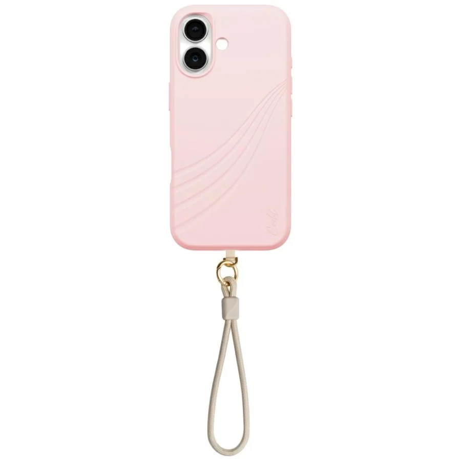 Etui UNIQ Coehl Serina na iPhone 17 Magnetic Charging - różowe