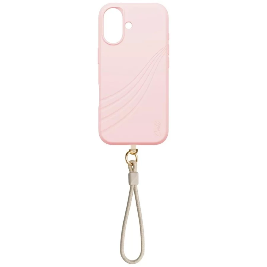 Etui UNIQ Coehl Serina na iPhone 17 Magnetic Charging - różowe