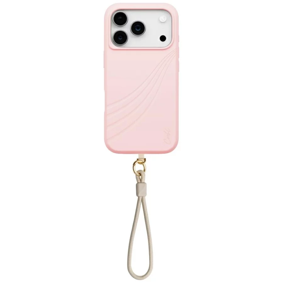 Etui UNIQ Coehl Serina na iPhone 17 Pro Magnetic Charging - różowe