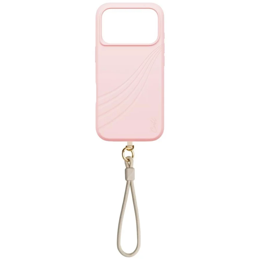 Etui UNIQ Coehl Serina na iPhone 17 Pro Magnetic Charging - różowe