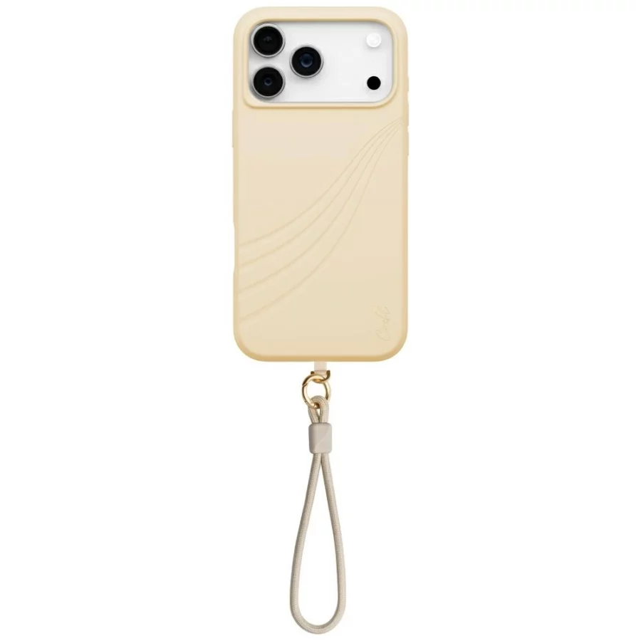Etui UNIQ Coehl Serina na iPhone 17 Pro Max Magnetic Charging - beżowe