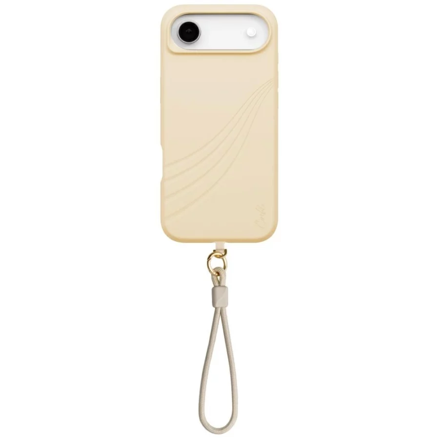 Etui UNIQ Coehl Serina na iPhone Air Magnetic Charging - beżowe