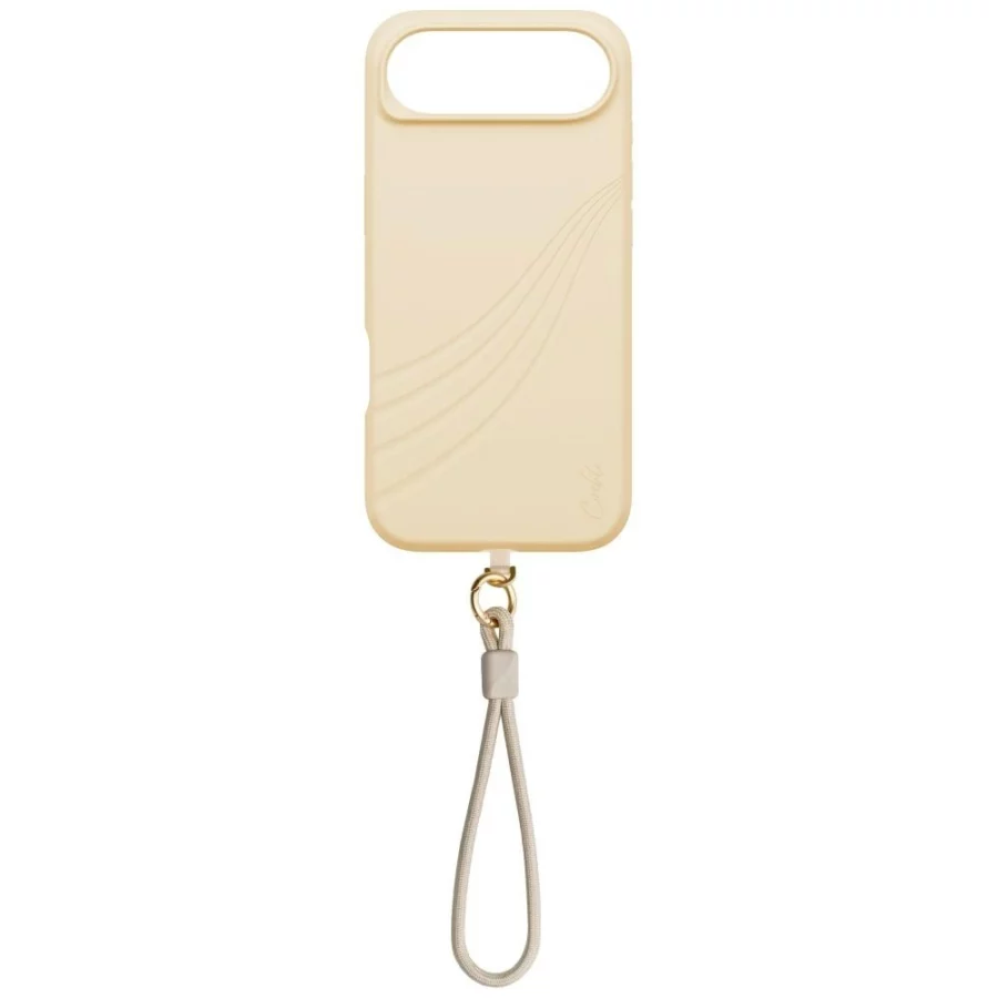 Etui UNIQ Coehl Serina na iPhone Air Magnetic Charging - beżowe