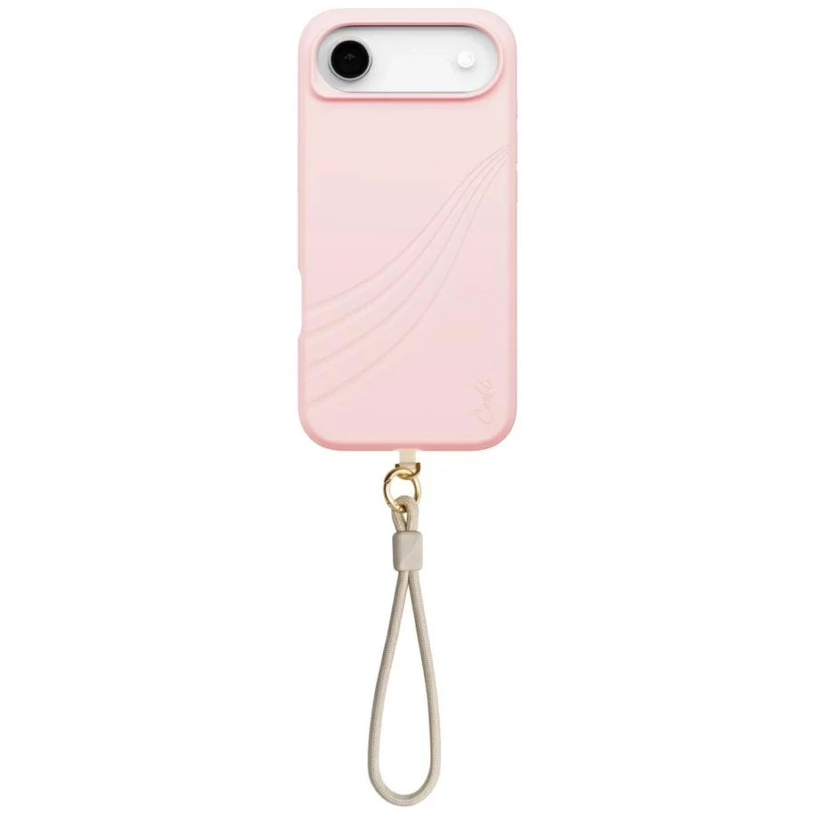 Etui UNIQ Coehl Serina na iPhone Air Magnetic Charging - różowe