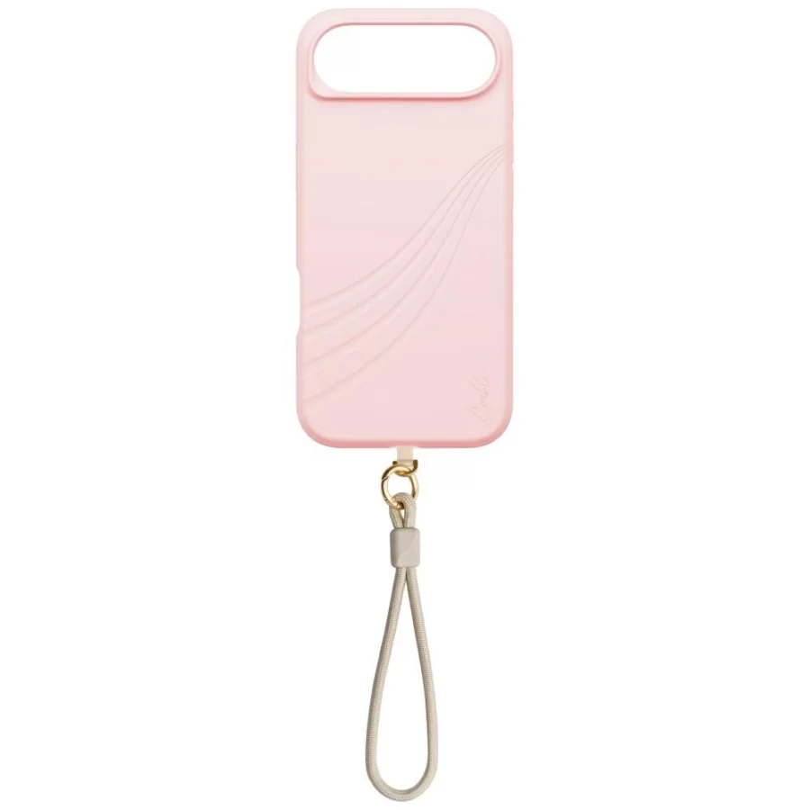 Etui UNIQ Coehl Serina na iPhone Air Magnetic Charging - różowe