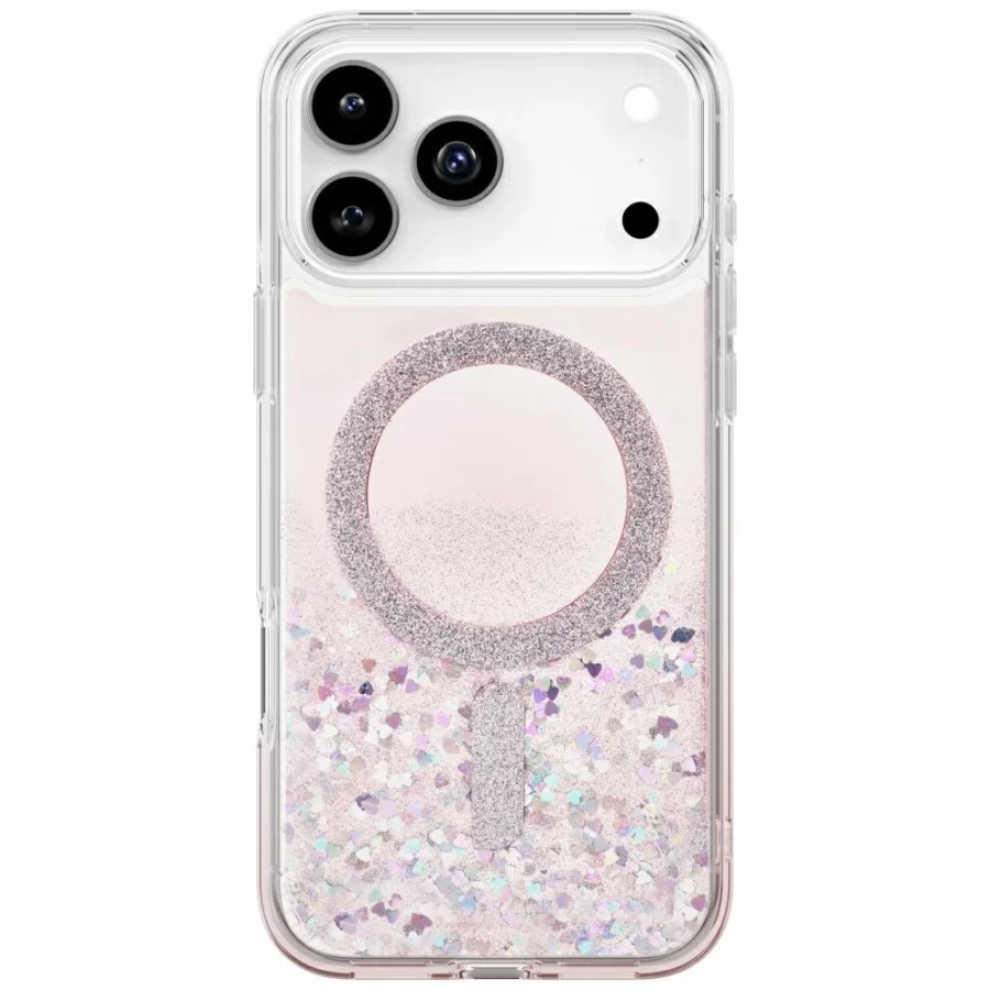 Etui UNIQ Coehl Solea na iPhone 17 Pro Max Magnetic Charging - różowe