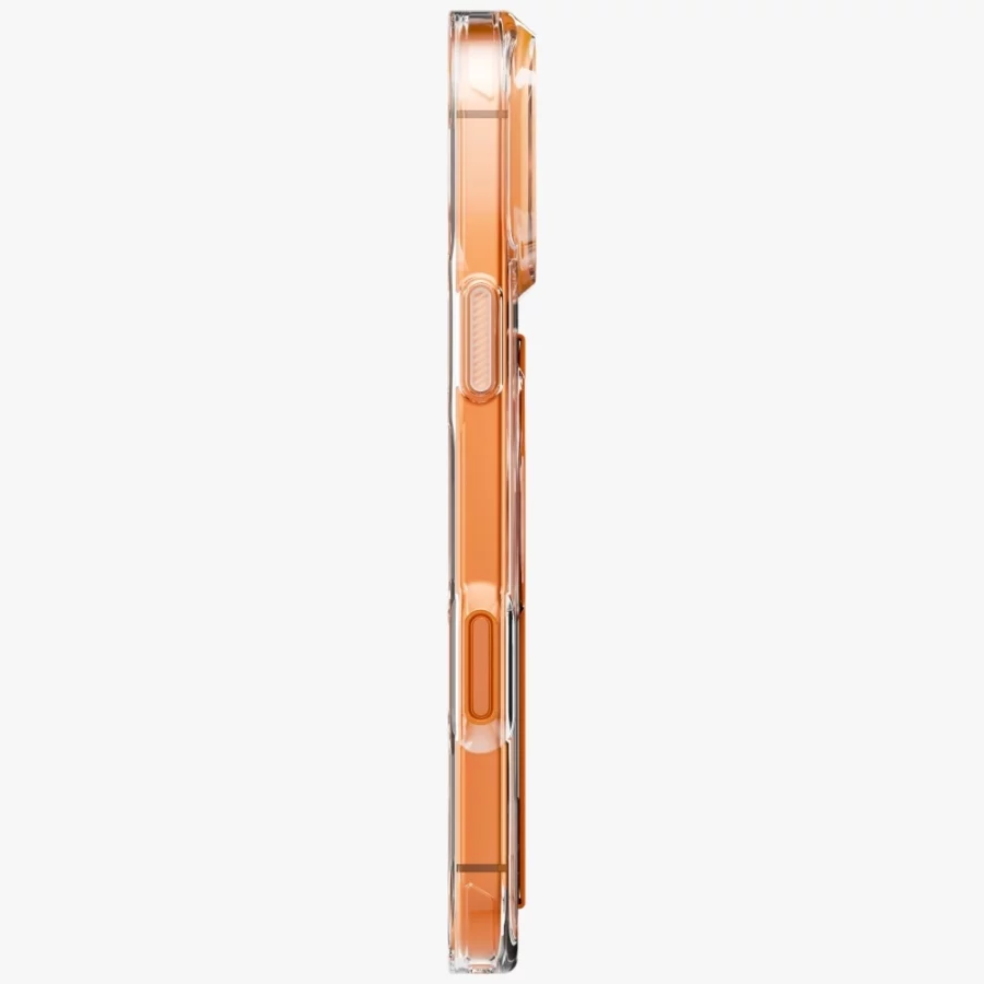 Etui UNIQ Heldro Air na iPhone 17 Pro Max Magclick Charging - pomarańczowe