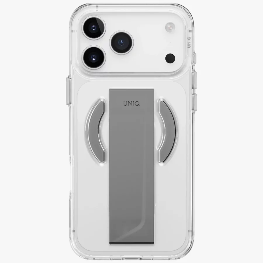 Etui UNIQ Heldro Air na iPhone 17 Pro Max Magclick Charging - przezroczyste