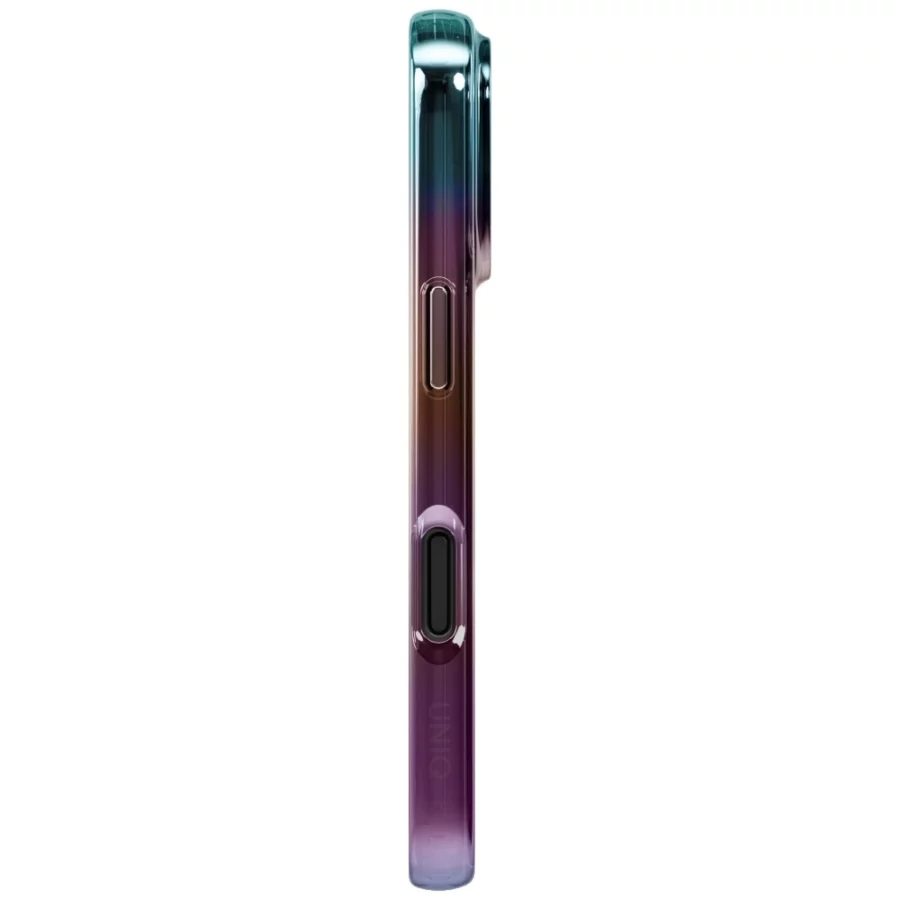 Etui UNIQ Iridescia na iPhone 17 Pro Magclick Charging - wielokolorowe