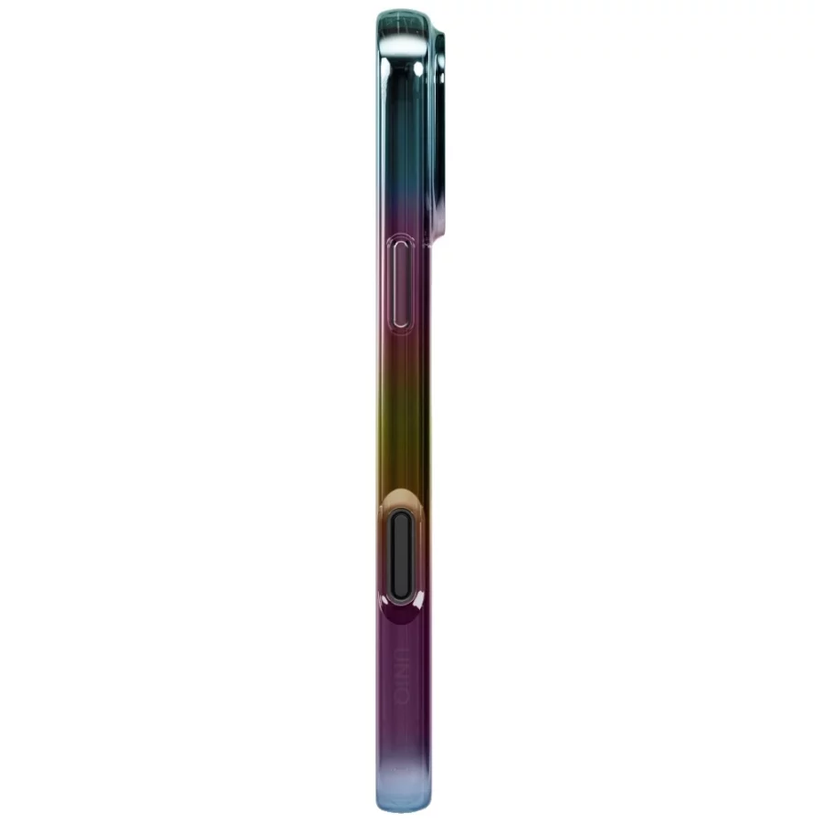 Etui UNIQ Iridescia na iPhone 17 Pro Max Magclick Charging - wielokolorowe