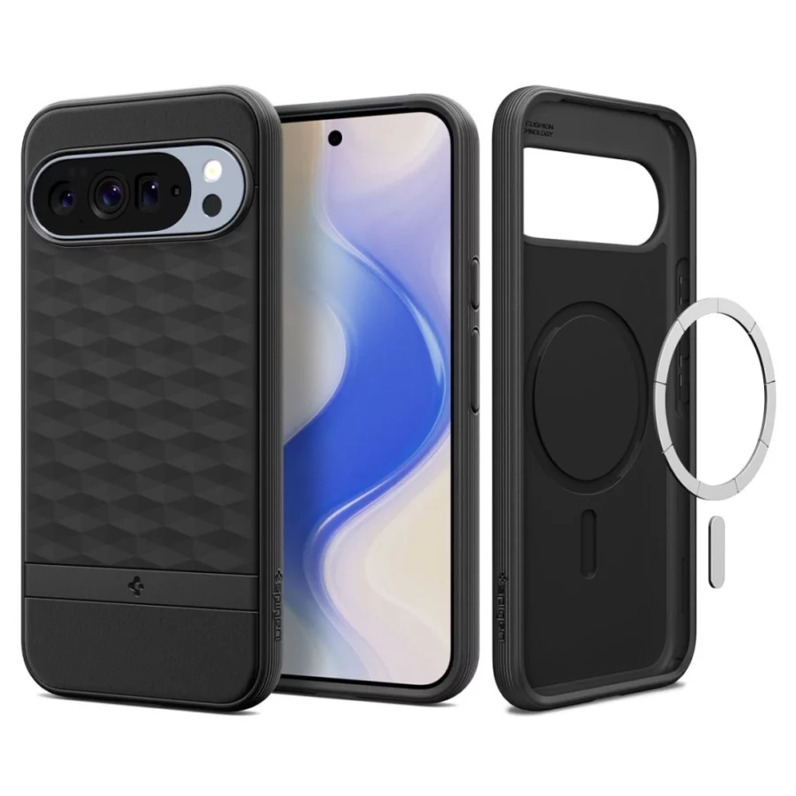 Etui Spigen Parallax Mag MagSafe na Google Pixel 10 Pro XL - czarny mat