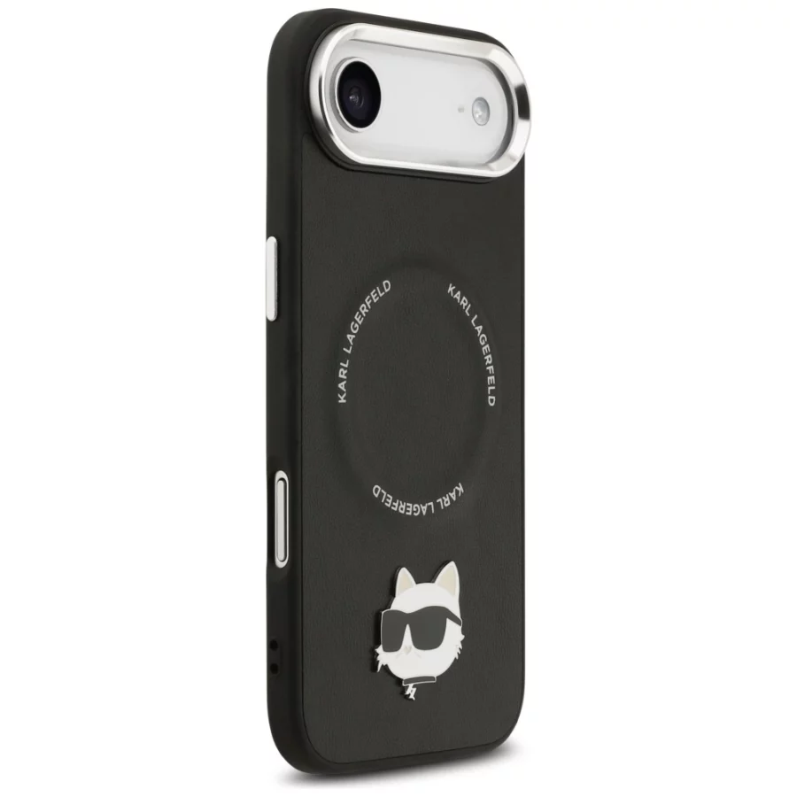 Etui Karl Lagerfeld Choupette Pin MagSafe do iPhone Air czarne