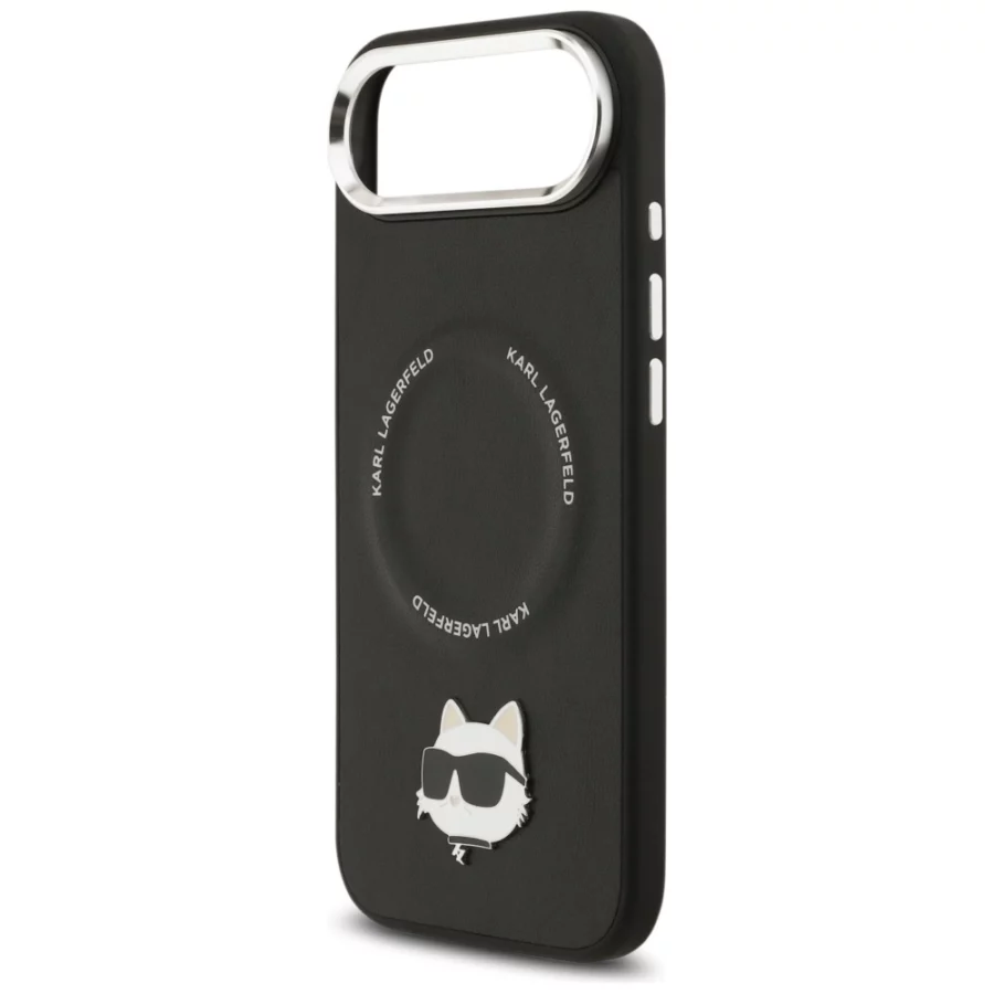 Etui Karl Lagerfeld Choupette Pin MagSafe do iPhone Air czarne