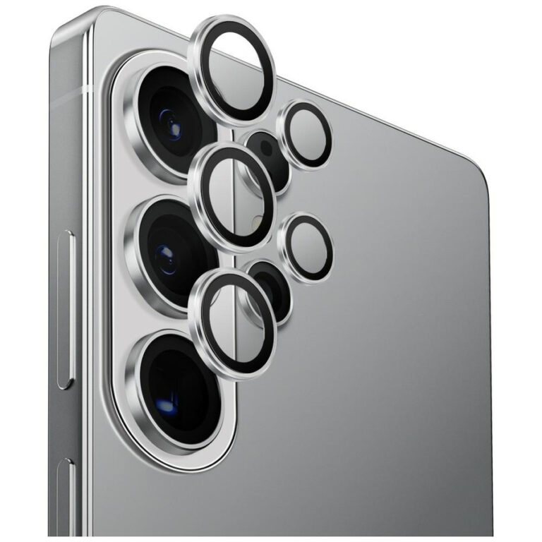 Szkło na obiektyw aparatu UNIQ Optix     Aluminium Camera Lens do Samsung Galaxy S26 Ultra srebrny