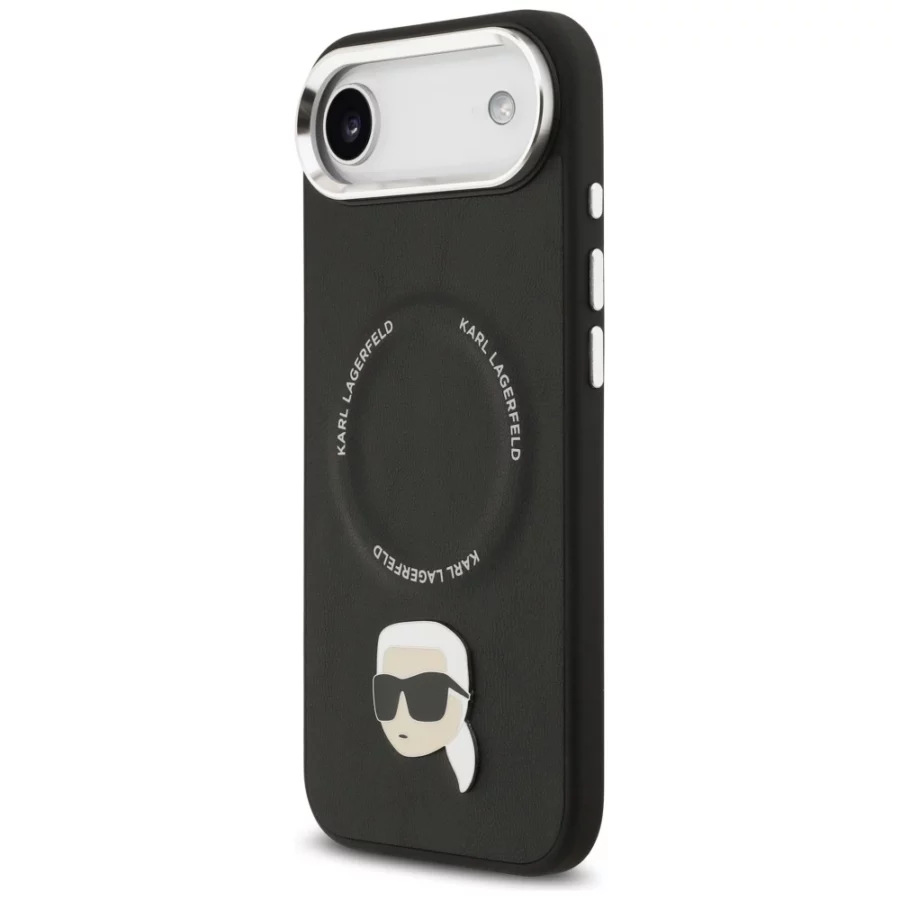 Etui Karl Lagerfeld Karl Pin MagSafe do iPhone Air - czarne
