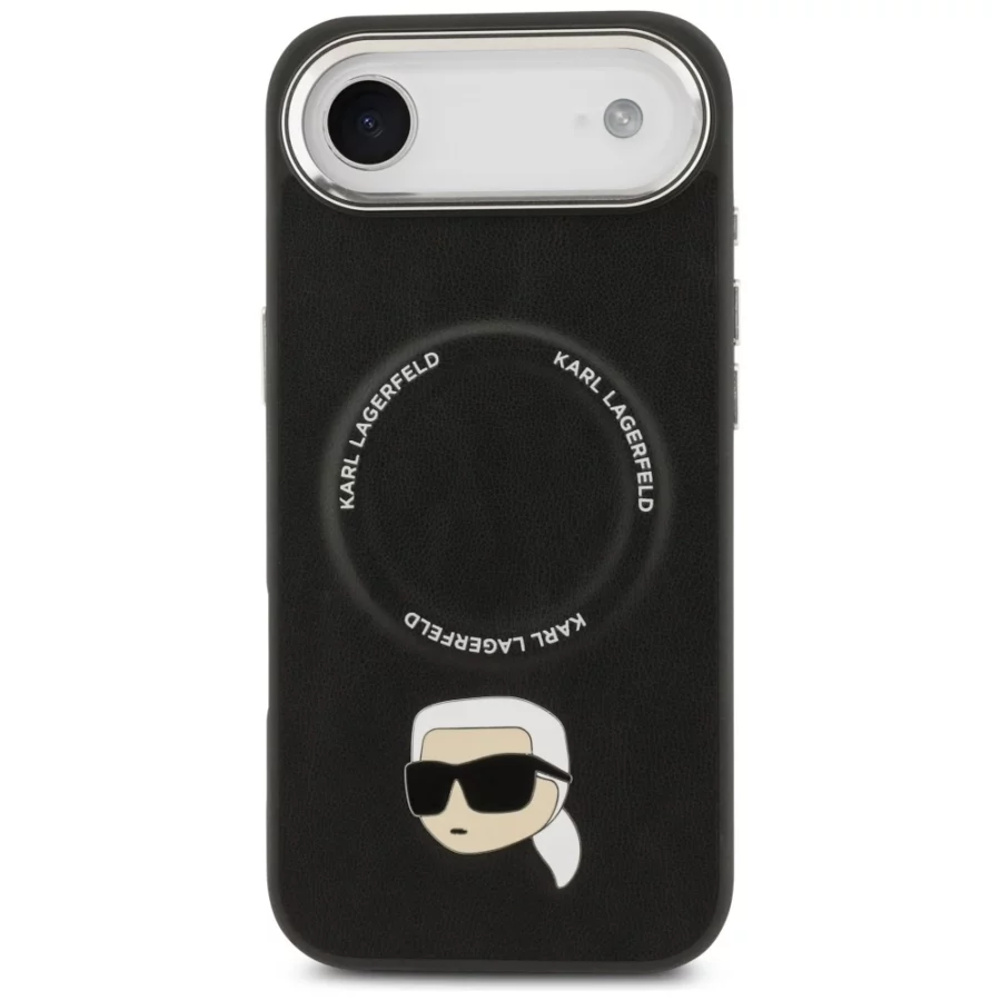 Etui Karl Lagerfeld Karl Pin MagSafe do iPhone Air - czarne
