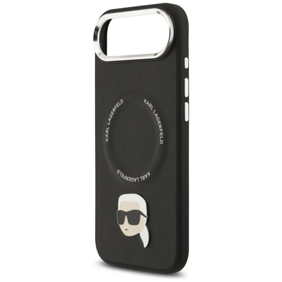 Etui Karl Lagerfeld Karl Pin MagSafe do iPhone Air - czarne