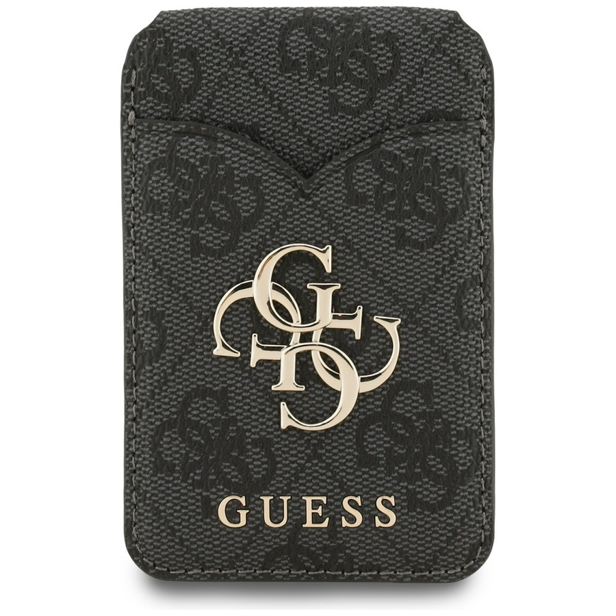 Portfel z lusterkiem Guess 4G Stand &    Mirror Magsafe czarny