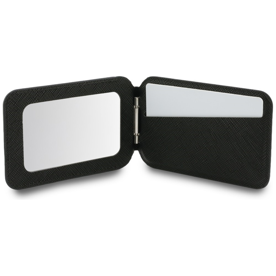 Portfel z lusterkiem Karl Lagerfeld      Stand Mirror MagSafe czarny